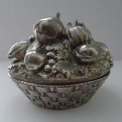 Italian Mauro Manetti Ice Bucket - Fruit Bowl / Basket c.1970