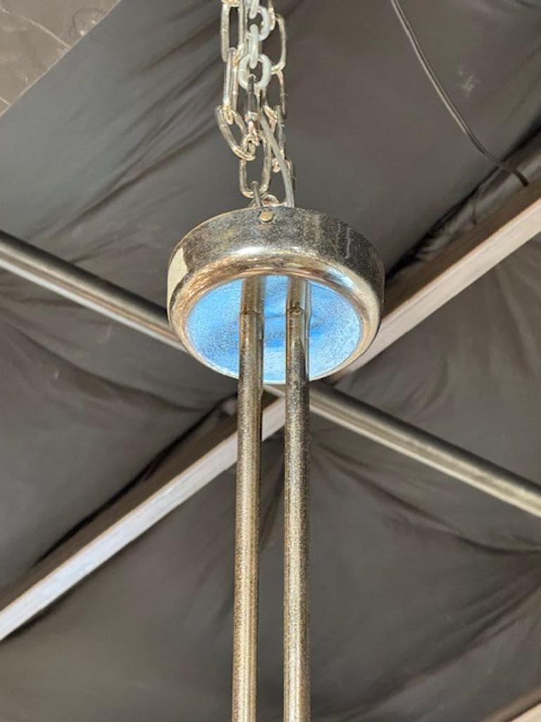 Mid-20th Century Italian MCM Globe Chandelier For Sale