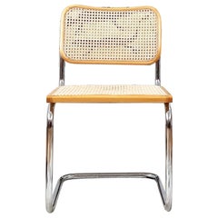 Sedia da accento, da fianco o da scrivania italiana MCM Marcel Breuer, ITALIA -- Una sedia