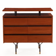 Italian MCM Six-Drawer Chest.