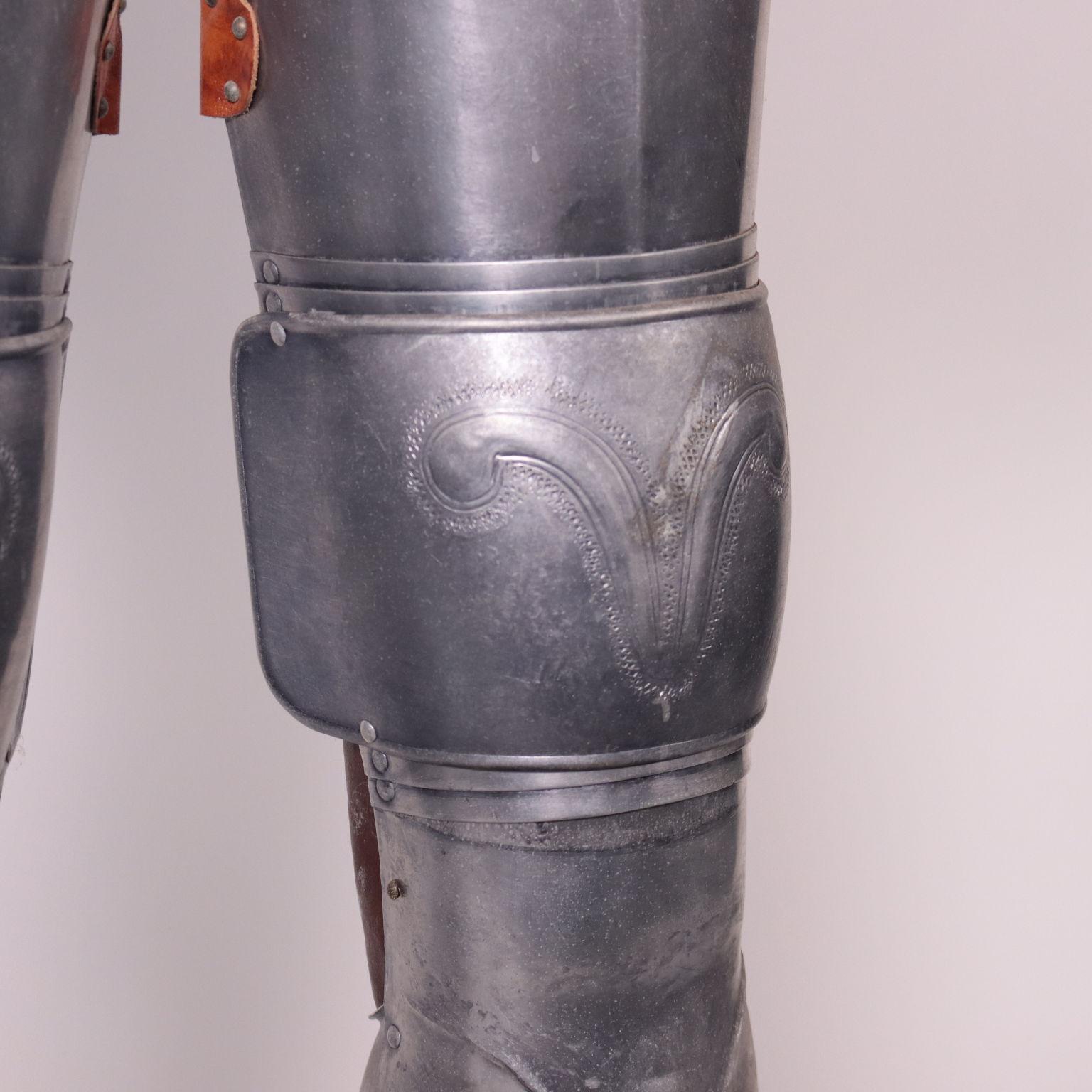 Aluminum Italian Medieval Style Armor, XXth Century