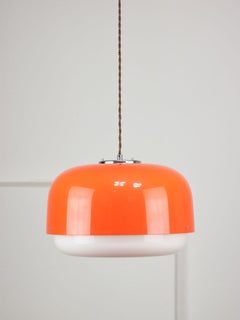 Lampe à suspension italienne Medusa de Luigi Massoni pour Guzzini, 1970