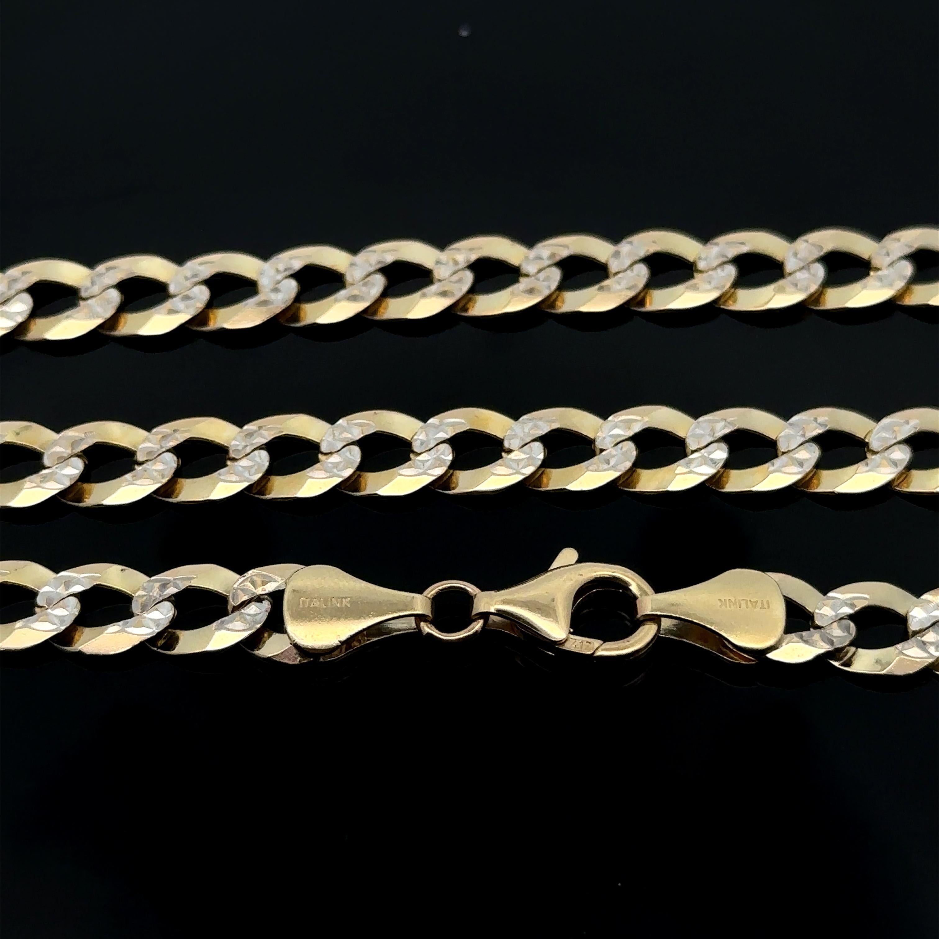 Italian Men's 10k Solid Gold 26