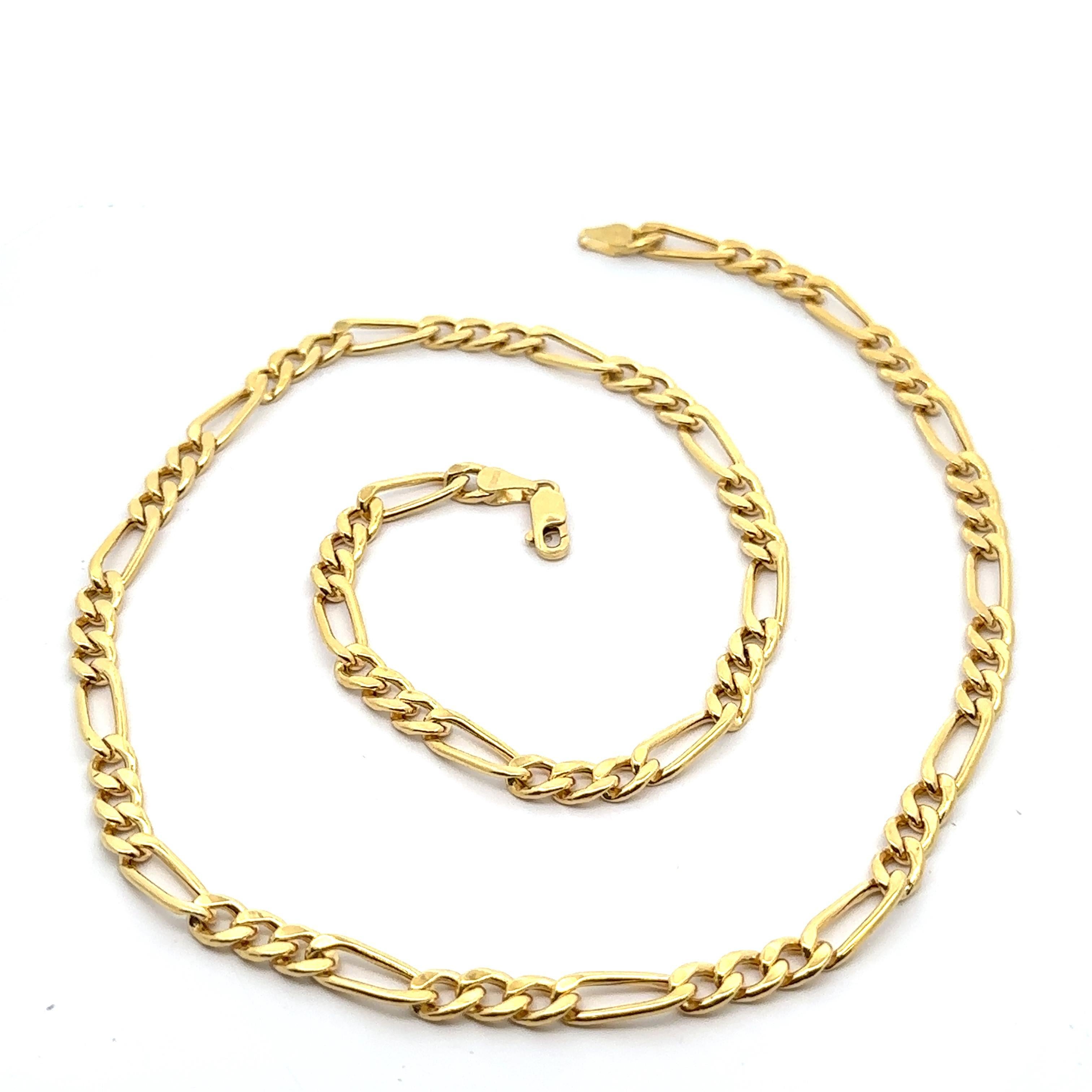 Italian Men's 10k Yellow Gold 21.5