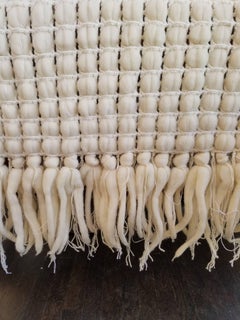 Italian Merino Wool Tassel Throw by Le Lampade