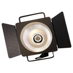 Vintage Italian Metal and Aluminium Sankey Photographic-Set Lamp by Targetti, 1980s