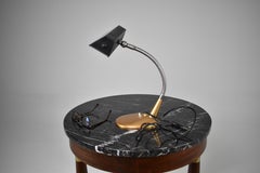Italienische Tischlampe aus Metall und Messing, 1950er-Jahre