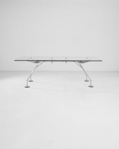Italian, Metal and Glass Table by Norman Foster