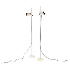 Lampade da terra in metallo