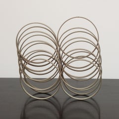 Italian Metal Ring Sculpture from 1970's