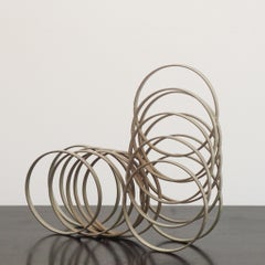 Italienische Metallringe Skulptur