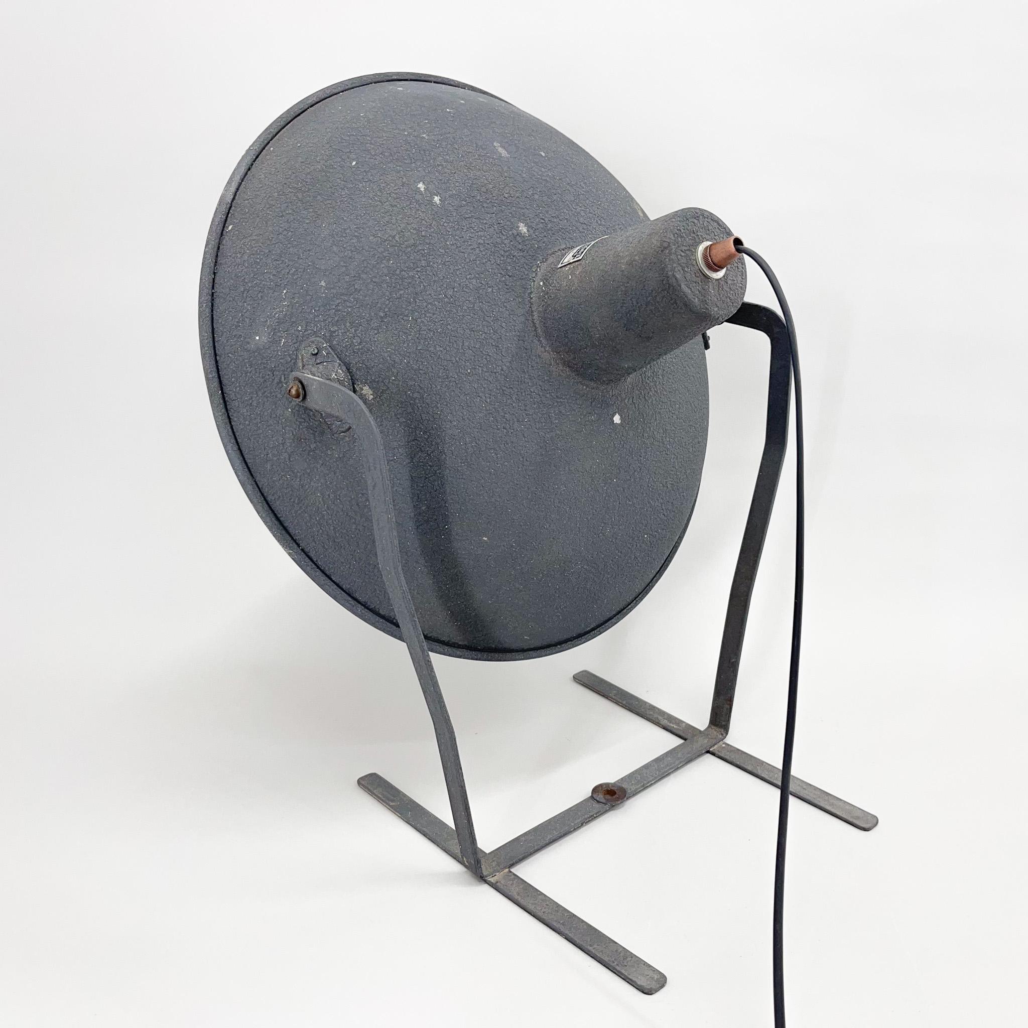 Italienische Metall-Tischlampe von Ing. S. Marcucci Srl. Coemar, 1950er-1960er Jahre 5