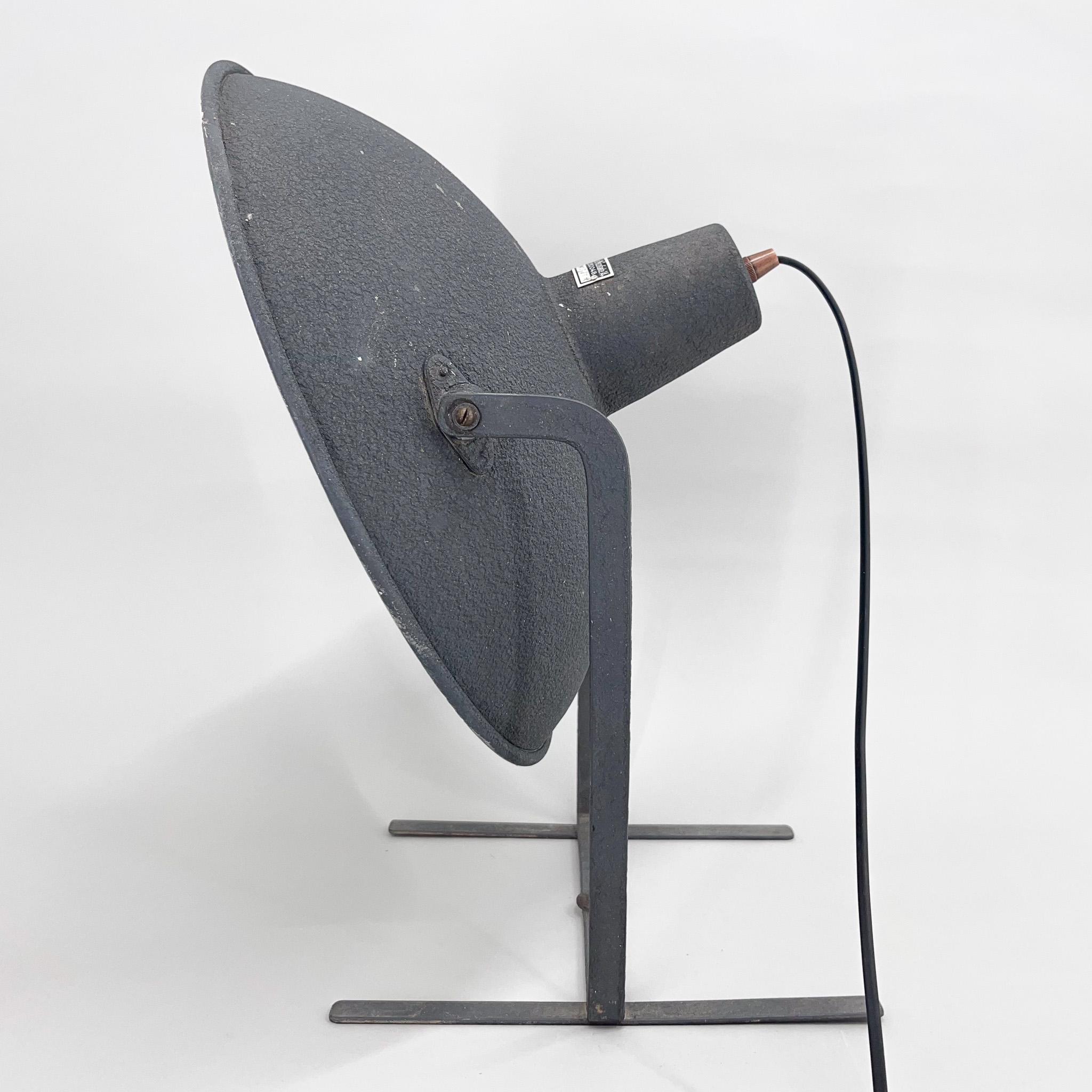 Italian Metal Table Lamp from Ing. S. Marcucci Srl. Coemar, 1950s-1960s 6