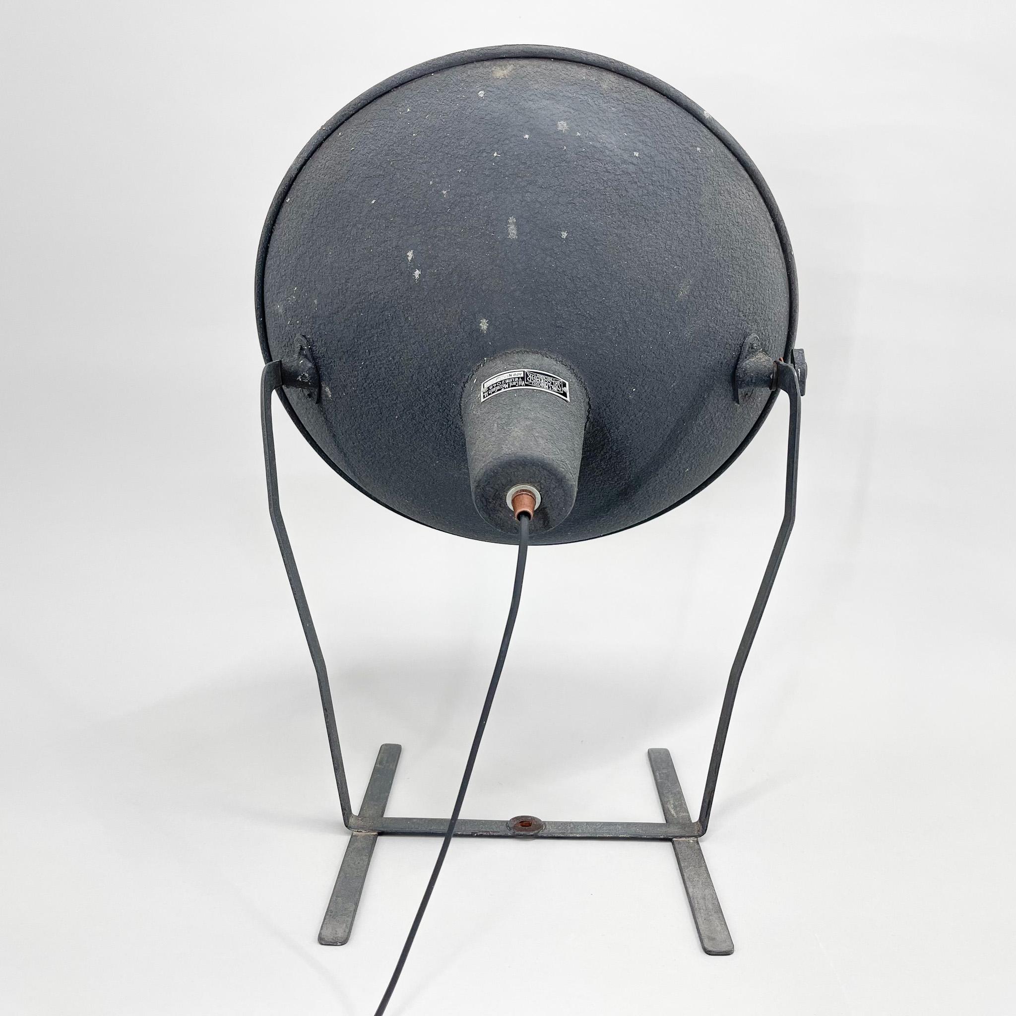 Italienische Metall-Tischlampe von Ing. S. Marcucci Srl. Coemar, 1950er-1960er Jahre 7