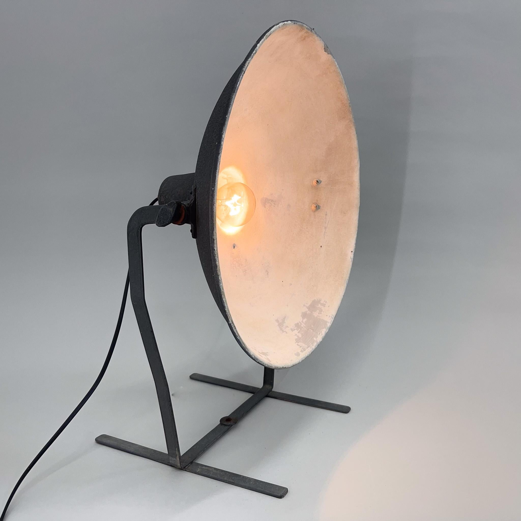 Italian Metal Table Lamp from Ing. S. Marcucci Srl. Coemar, 1950s-1960s 10