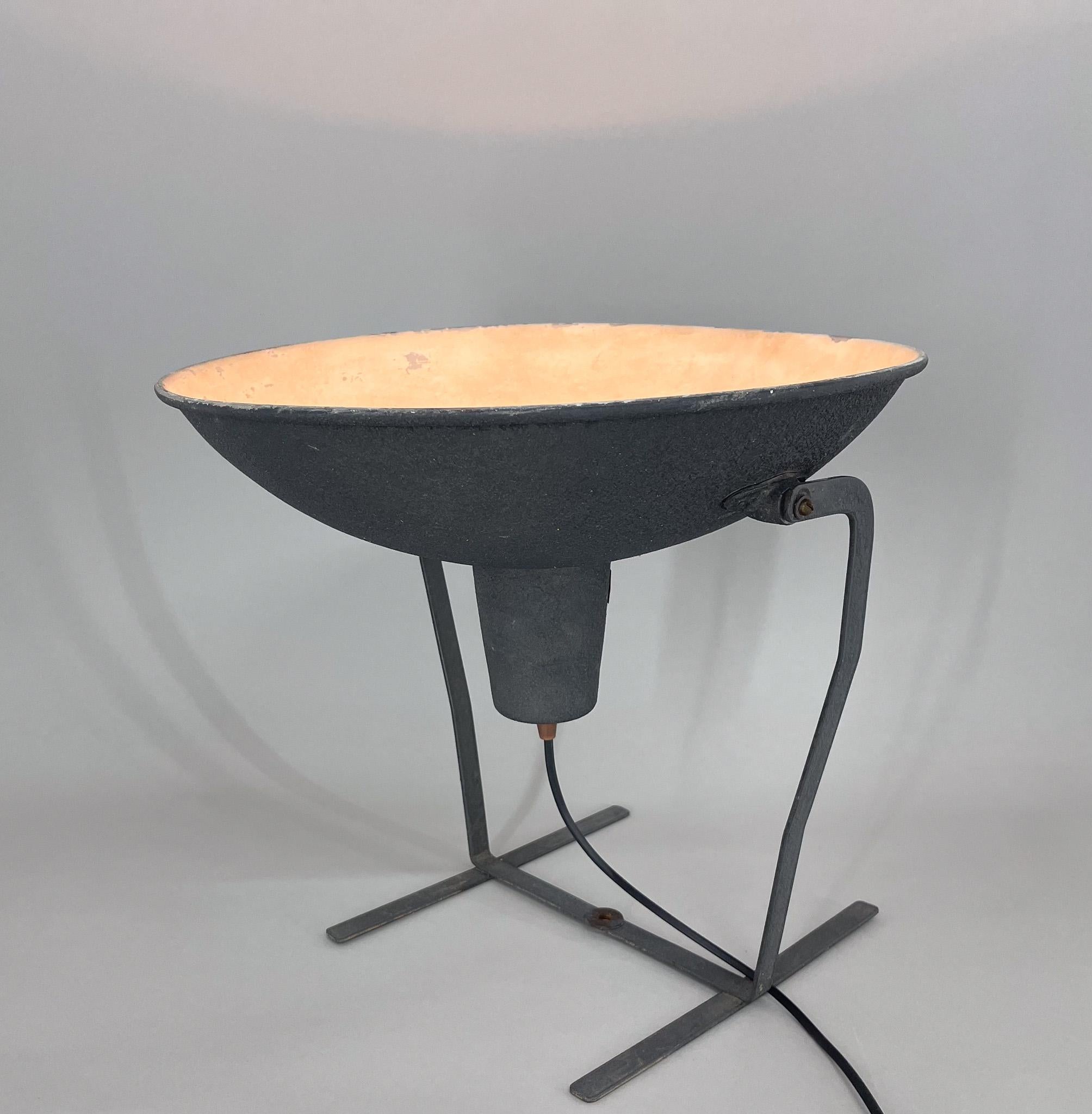Italian Metal Table Lamp from Ing. S. Marcucci Srl. Coemar, 1950s-1960s 3