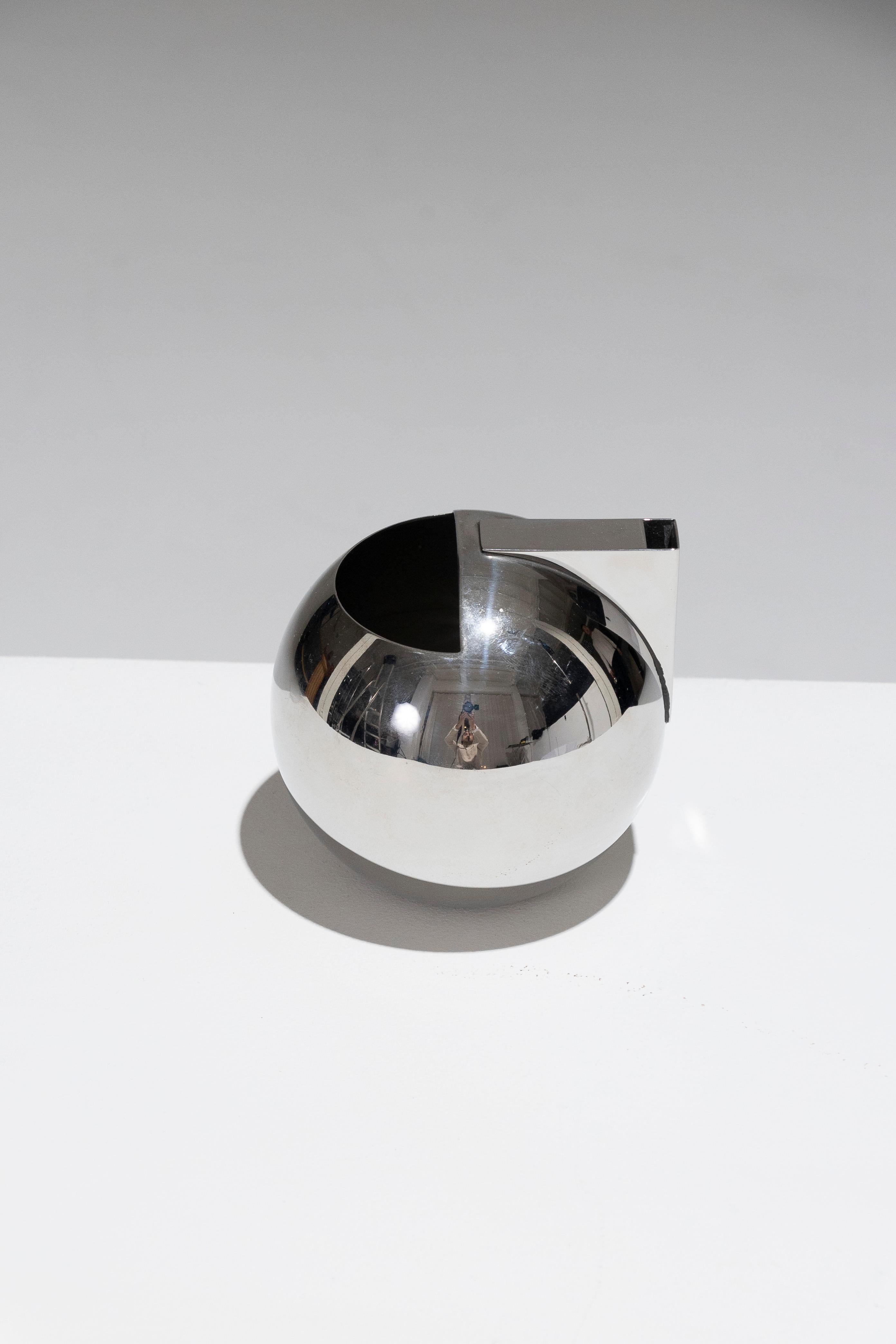 Italian Metal Tea Set, 1980s 13