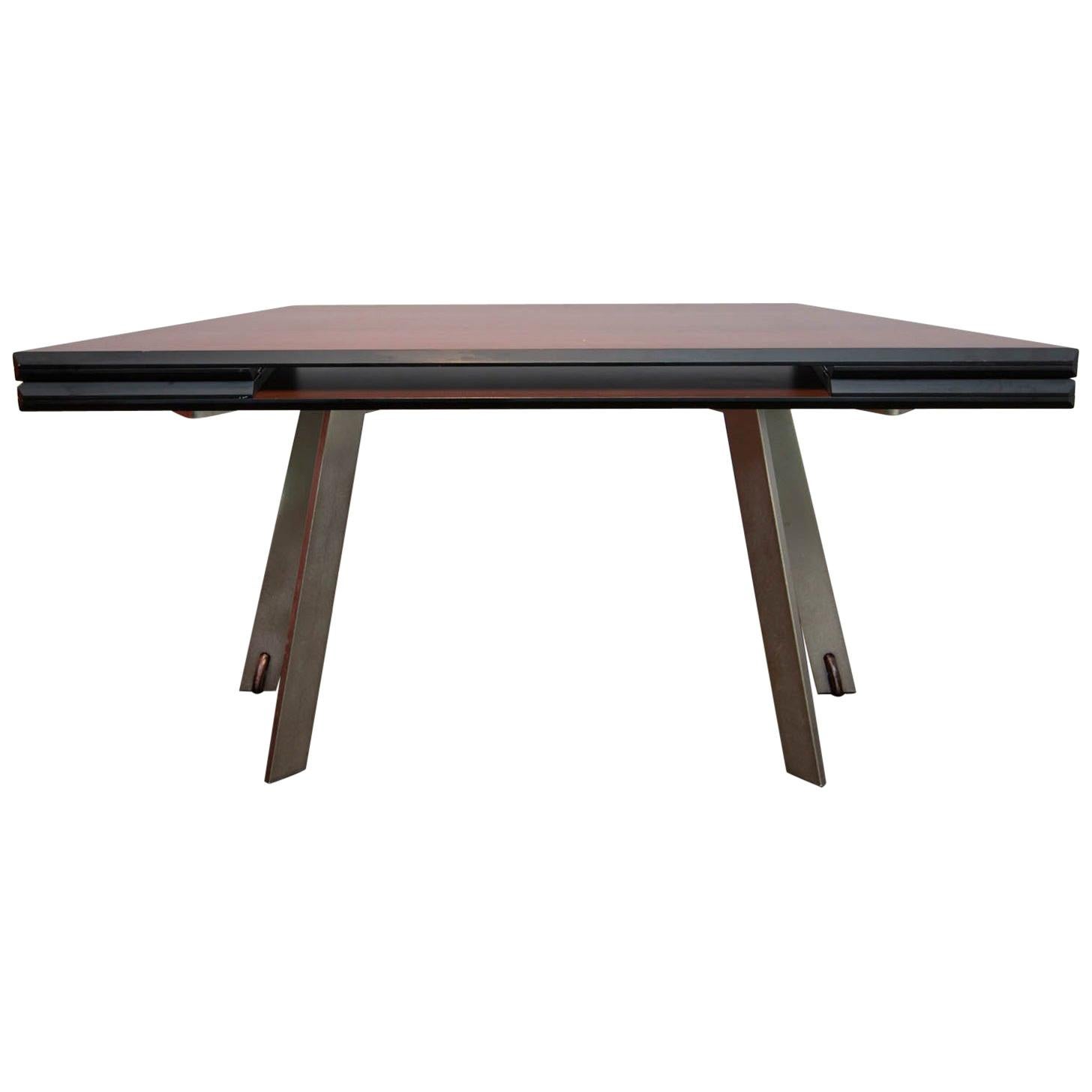 Italian Metamorphic Console Dining Table For Sale