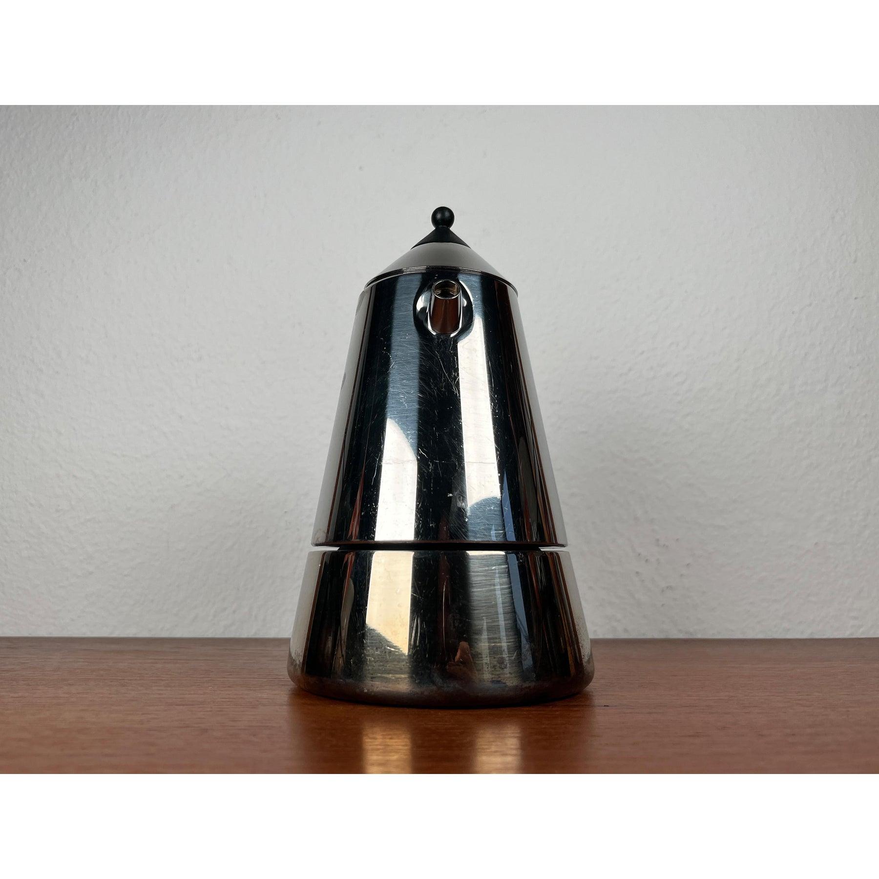 Metal Italian Mia Espresso Maker from GB Guido Bergna, 1980s For Sale