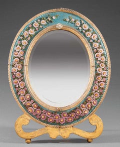 Italian Micro Mosaic Dressing Mirror