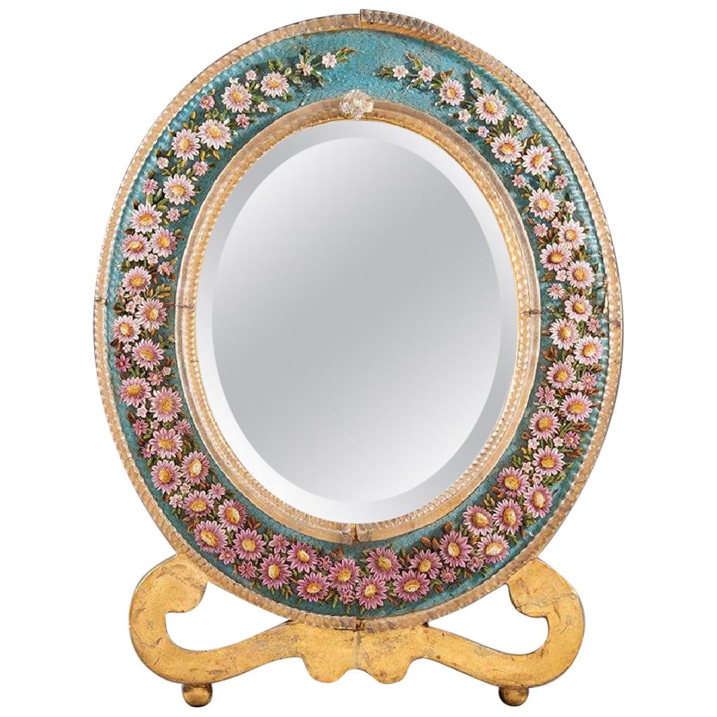 Italian Micro Mosaic Dressing Mirror