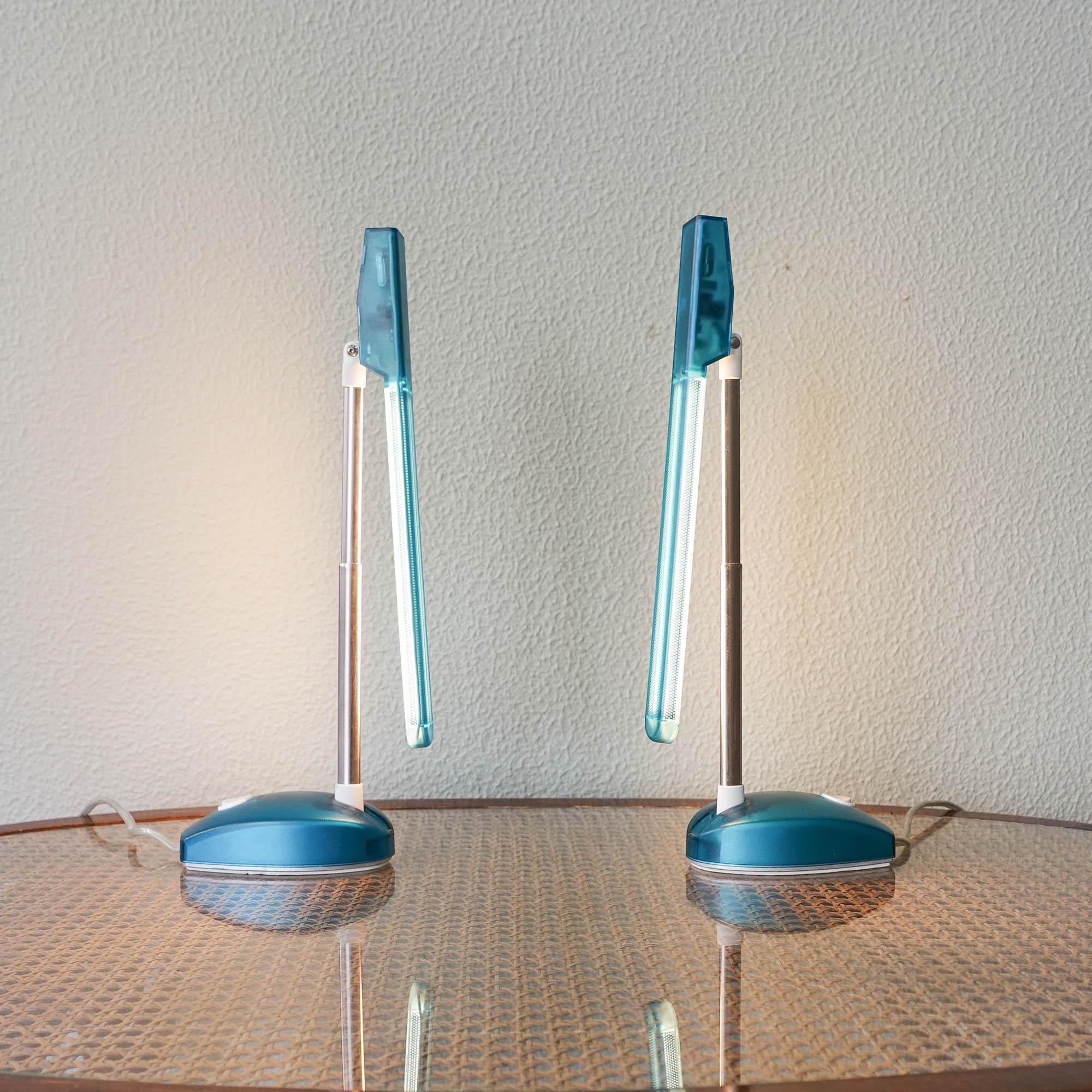 Metal Italian Microlight Table Lamp by Ernesto Gismondi for Artemide, 1990's For Sale