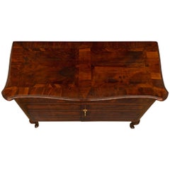 Italian Mid 18th Century Baroque Period Rosewood And Ormolu Cabinet