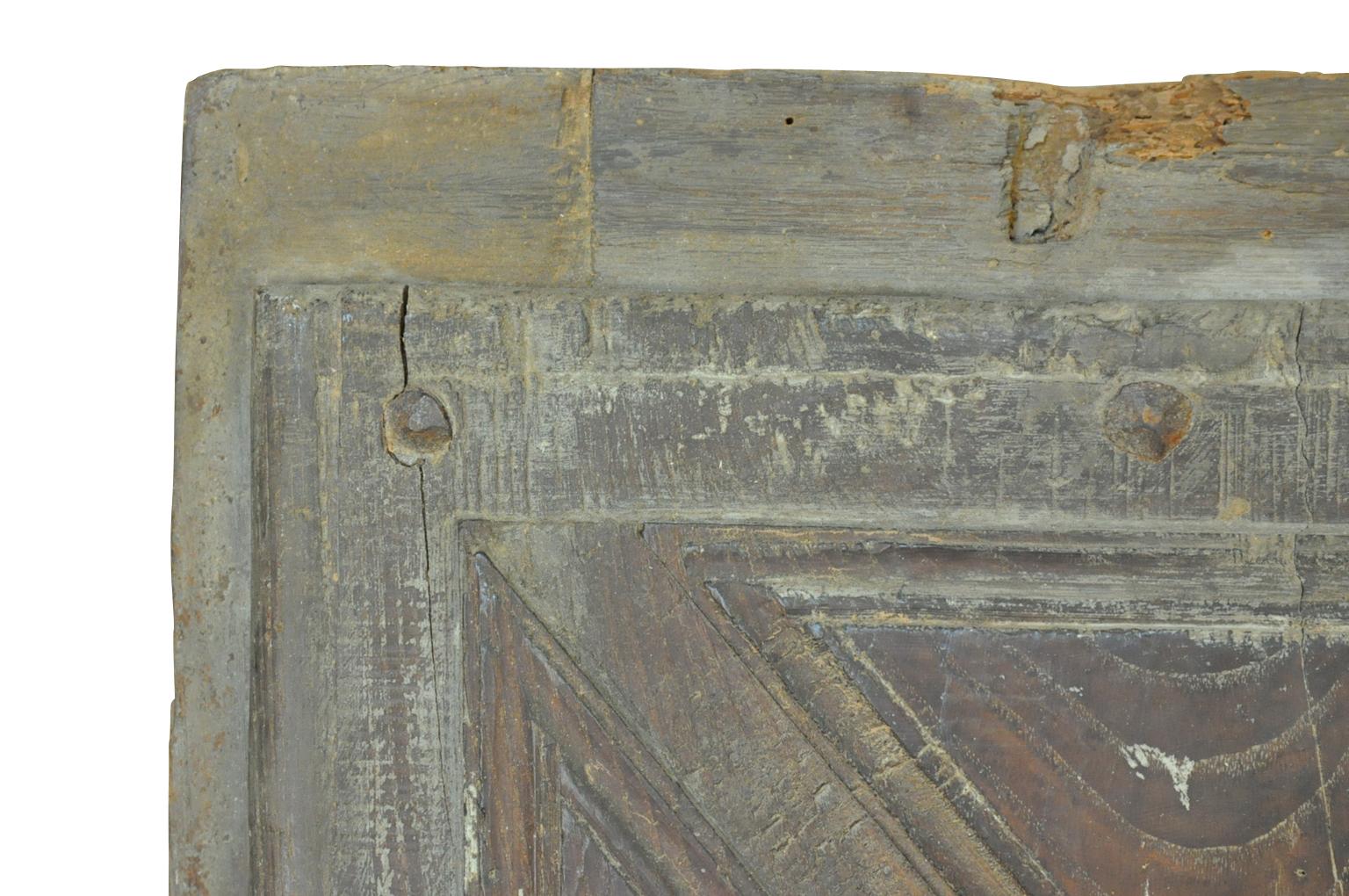Italian Mid-18th Century Entry Door For Sale 2