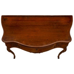 Italian Mid 18th Century Louis XV Period Walnut Console