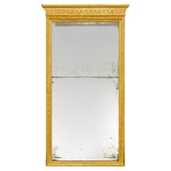 Italian mid 18th century Louis XVI Period Giltwood mirror