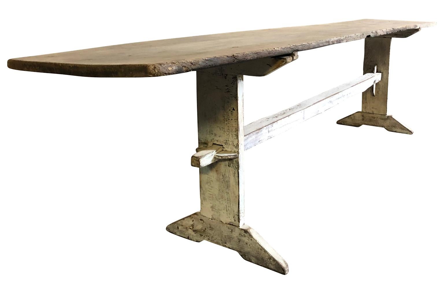 Italian Mid-19th Century Console Table In Good Condition In Atlanta, GA