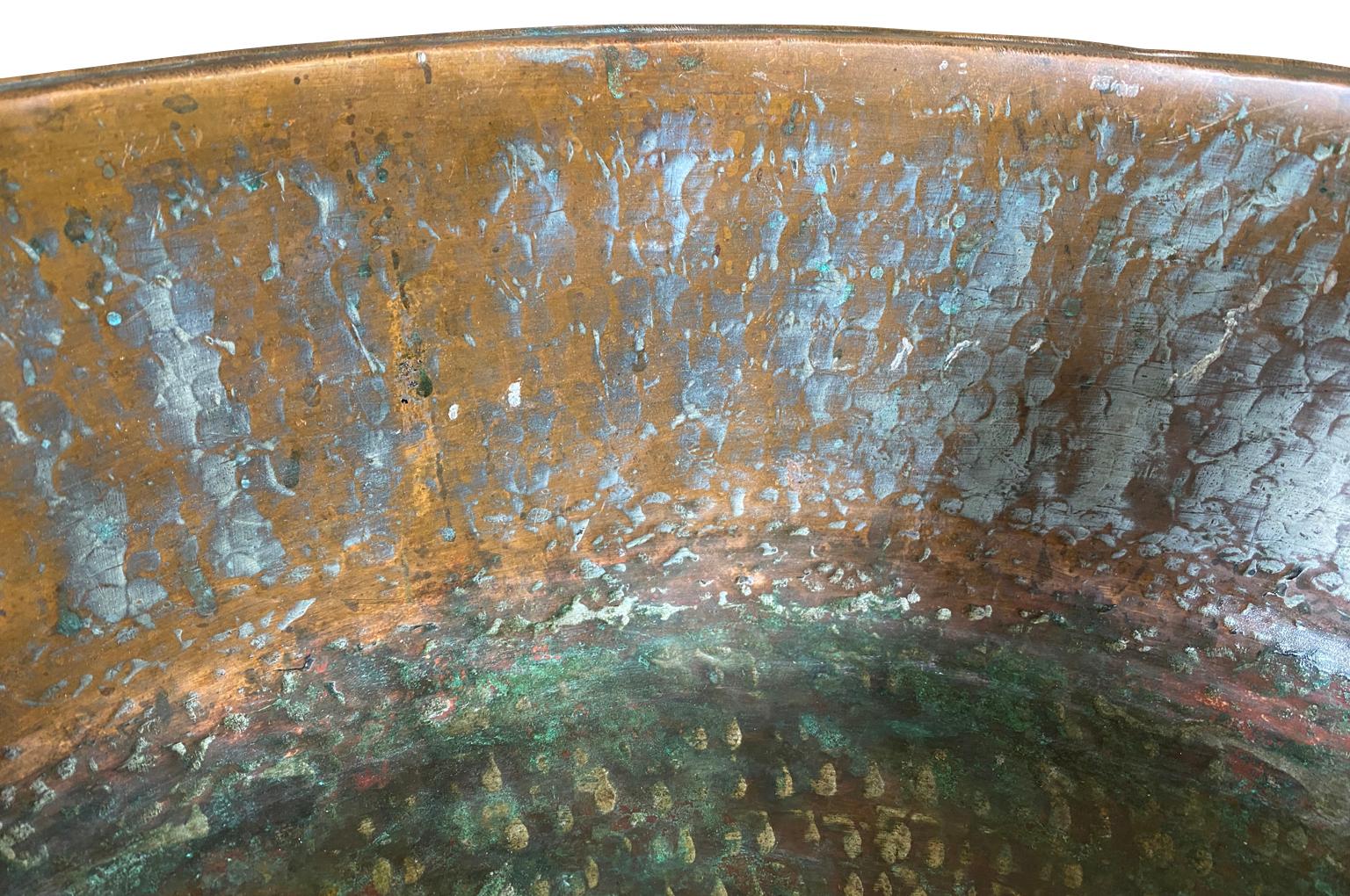 Italian Mid-19th Century Copper Pan For Sale 2