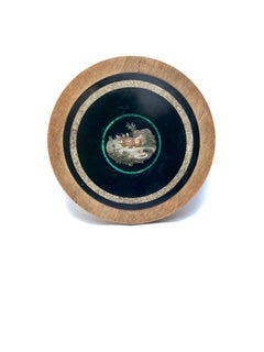Italian Mid-19th Century Micromosaic and Pietre Dure Circular Table Top