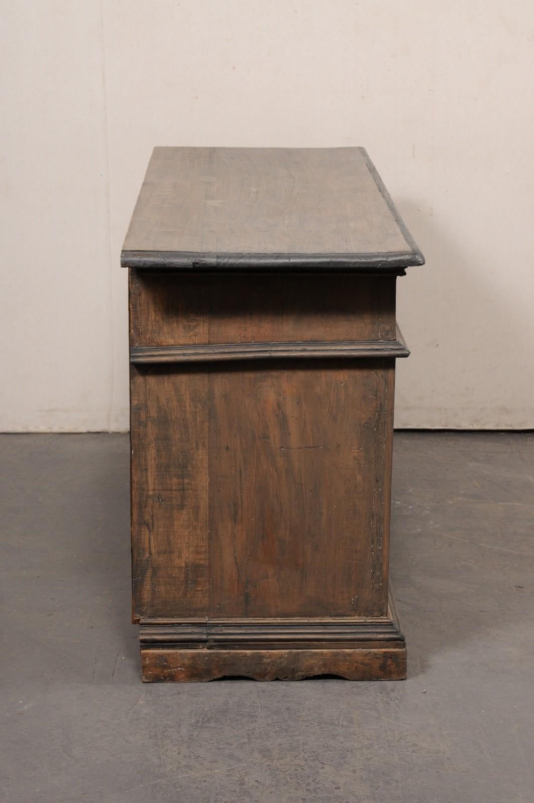 Italian Mid 20th C. Credenza Cabinet w/Nicely-Paneled Details For Sale 1