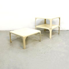 Tables basses italiennes Abs Demetrio 45, Magistretti pour Artemide 1966