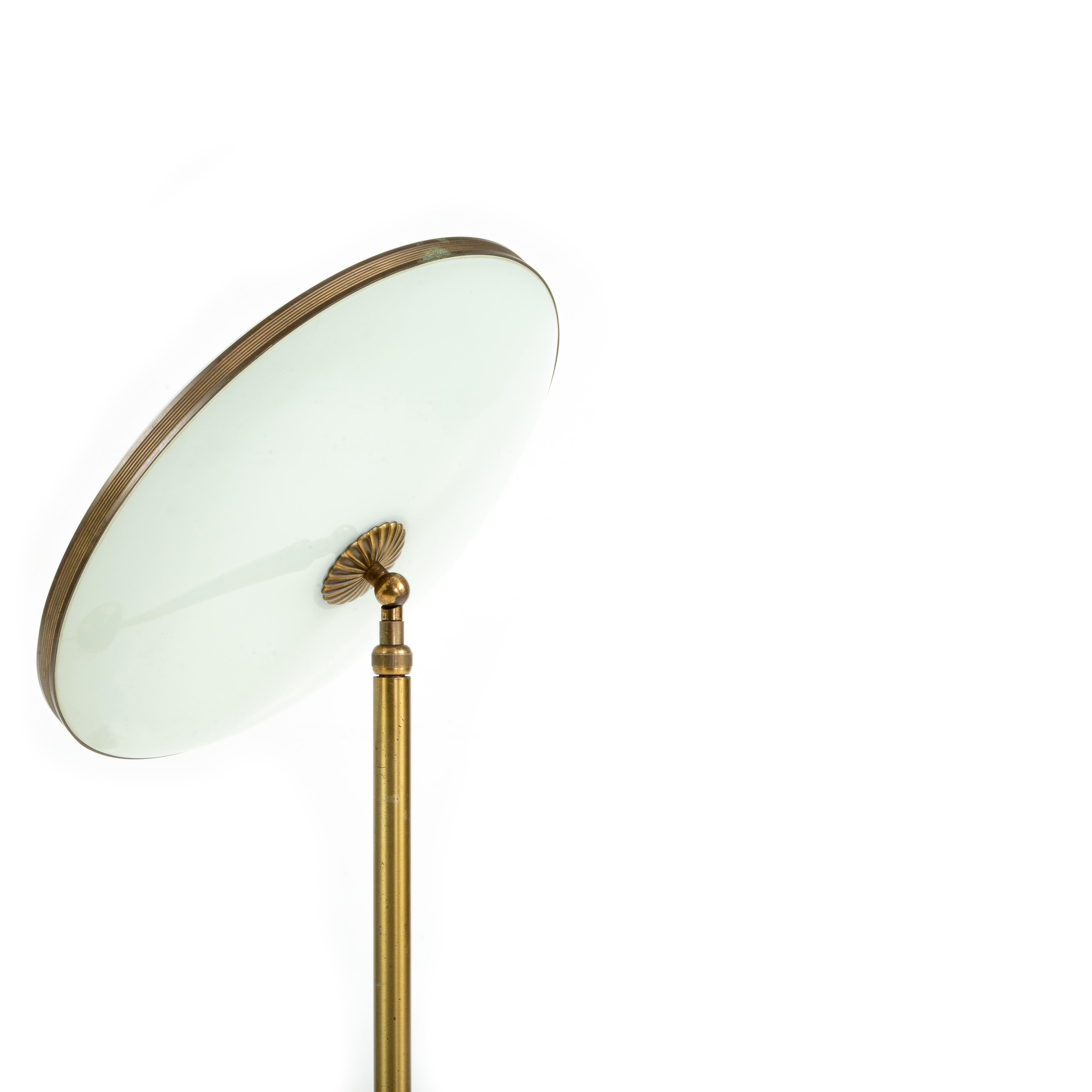 Italian Midcentury Adjustable Floor Lamp For Sale 1