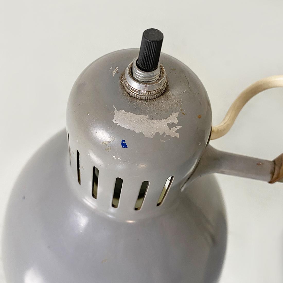Metal Italian Mid Century Adjustable Naska Loris Lamp by Jac Jacobsen for Luxo, 1950s For Sale