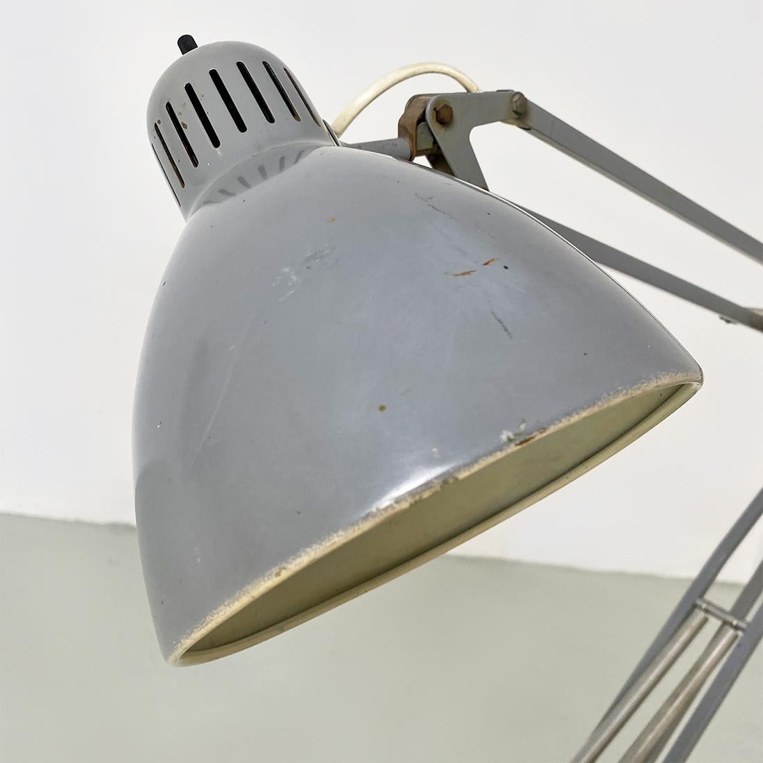 Italian Mid Century Adjustable Naska Loris Lamp by Jac Jacobsen for Luxo, 1950s For Sale 1