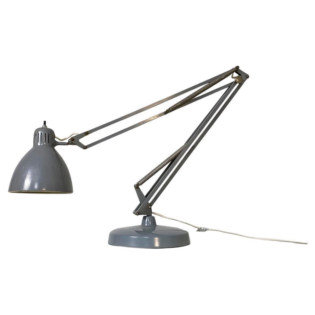 Verstellbare italienische Naska Loris-Lampe aus der Mitte des Jahrhunderts von Jac Jacobsen für Luxo, 1950er Jahre