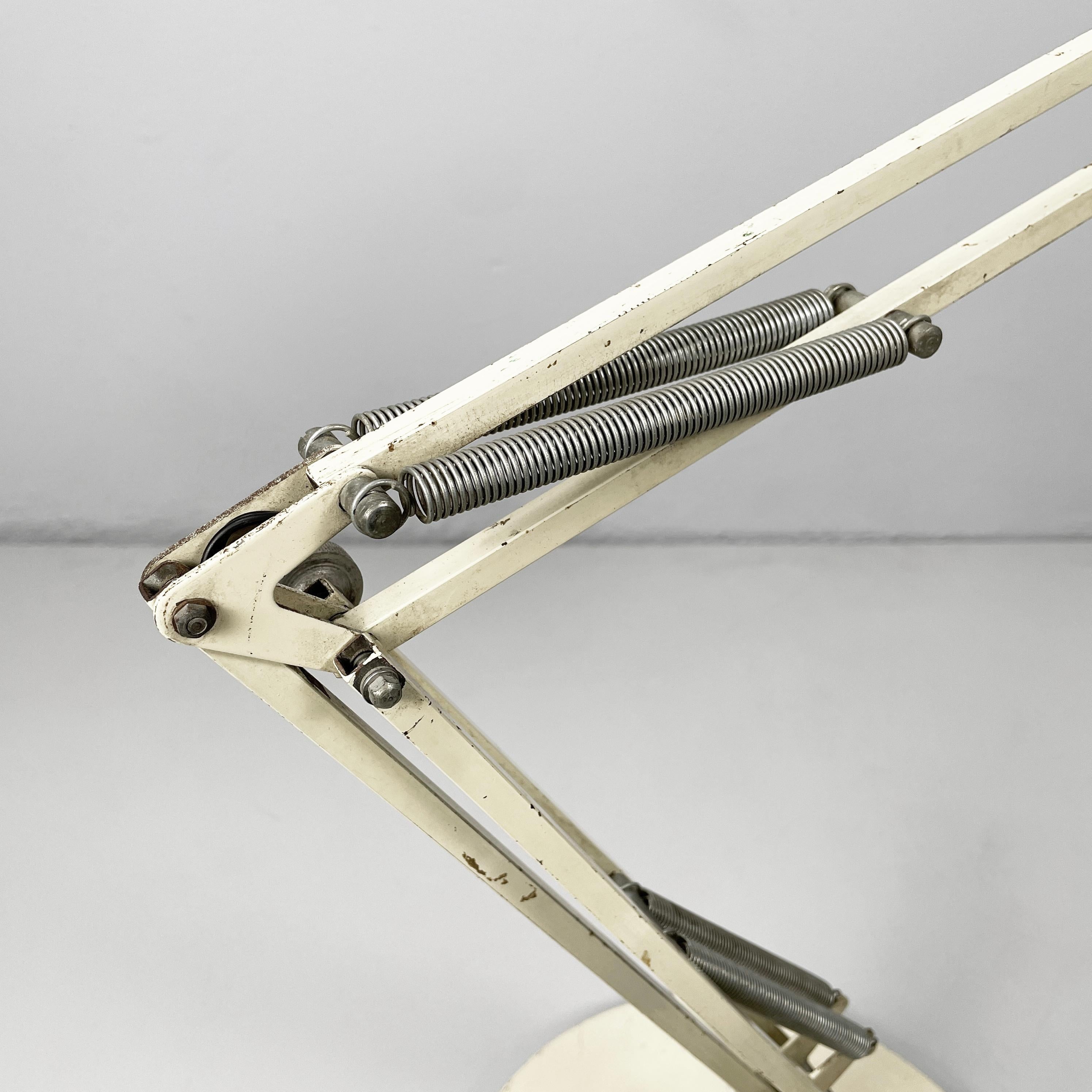 Italian mid-century Adjustable table lamp Naska Loris by Jac Jacobsen Luxo 1950s in vendita 8