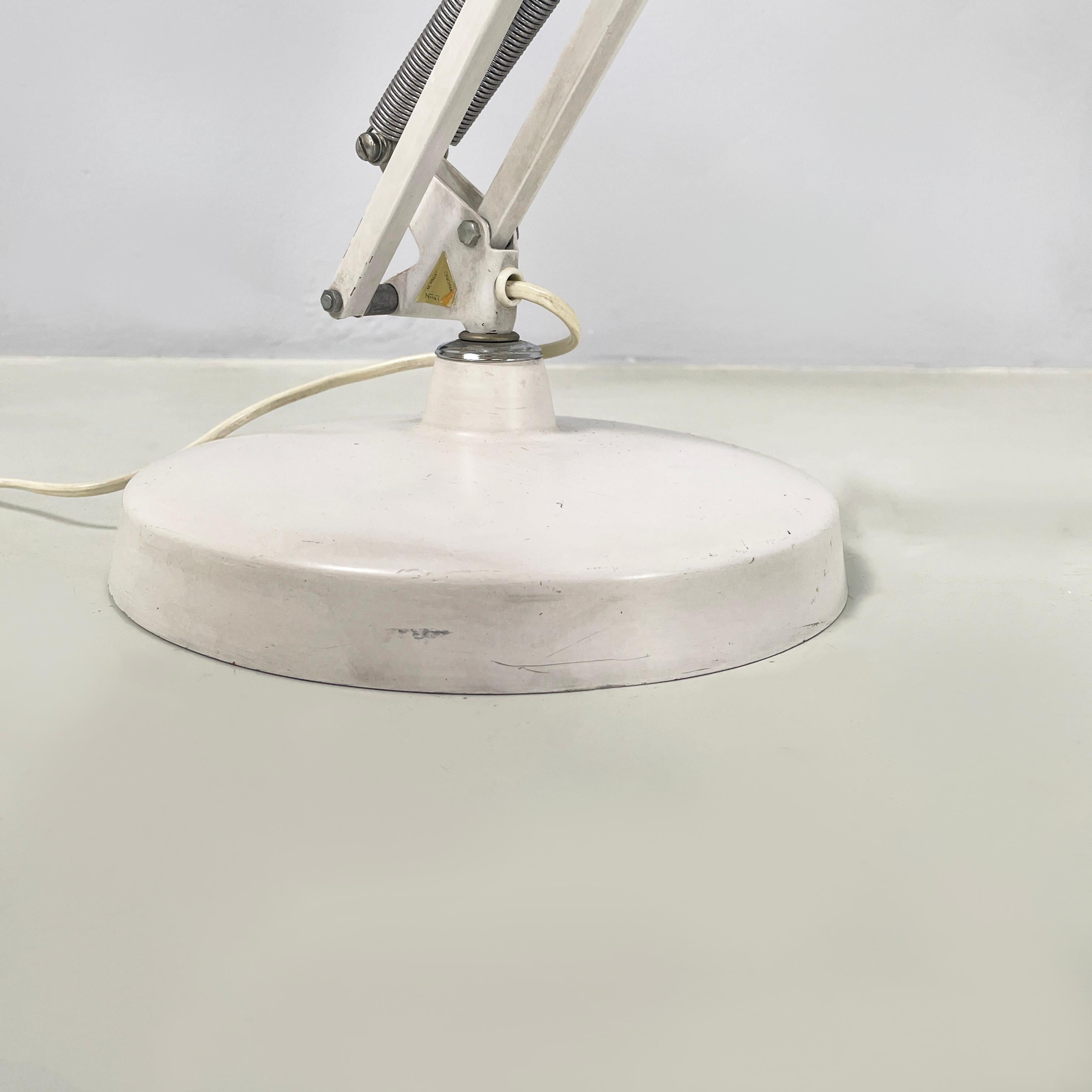 Italian mid-century Adjustable table lamp Naska Loris by Jac Jacobsen Luxo 1950s For Sale 10