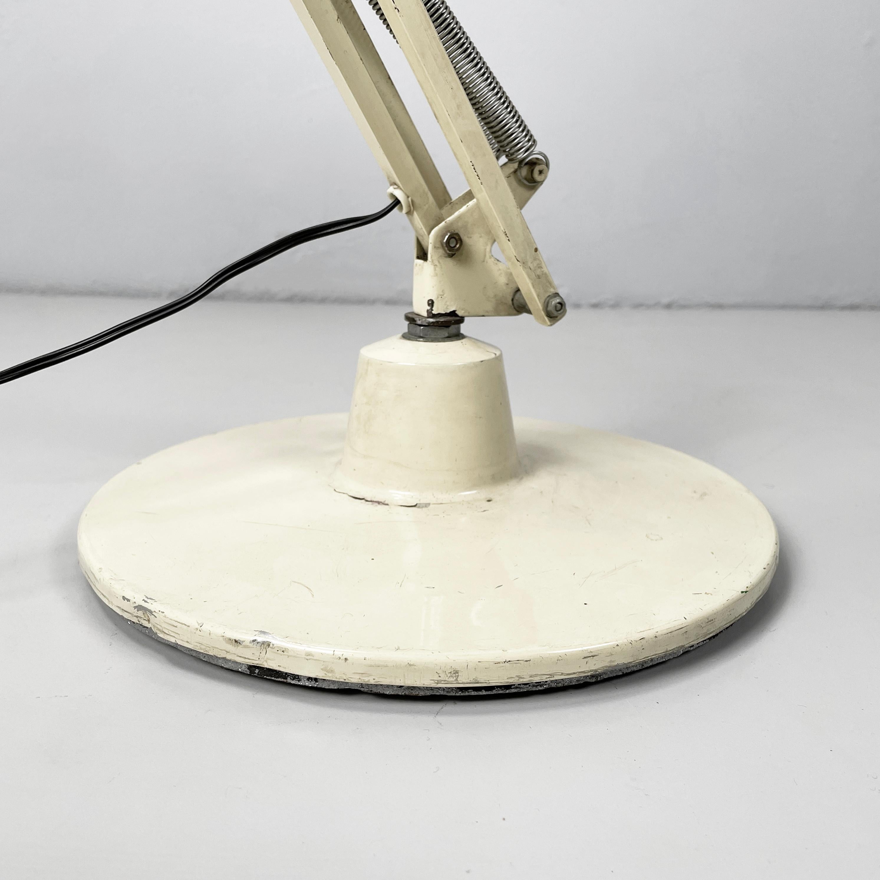Italian mid-century Adjustable table lamp Naska Loris by Jac Jacobsen Luxo 1950s in vendita 10