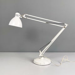 Italian mid-century Adjustable table lamp Naska Loris by Jac Jacobsen Luxo 1950s