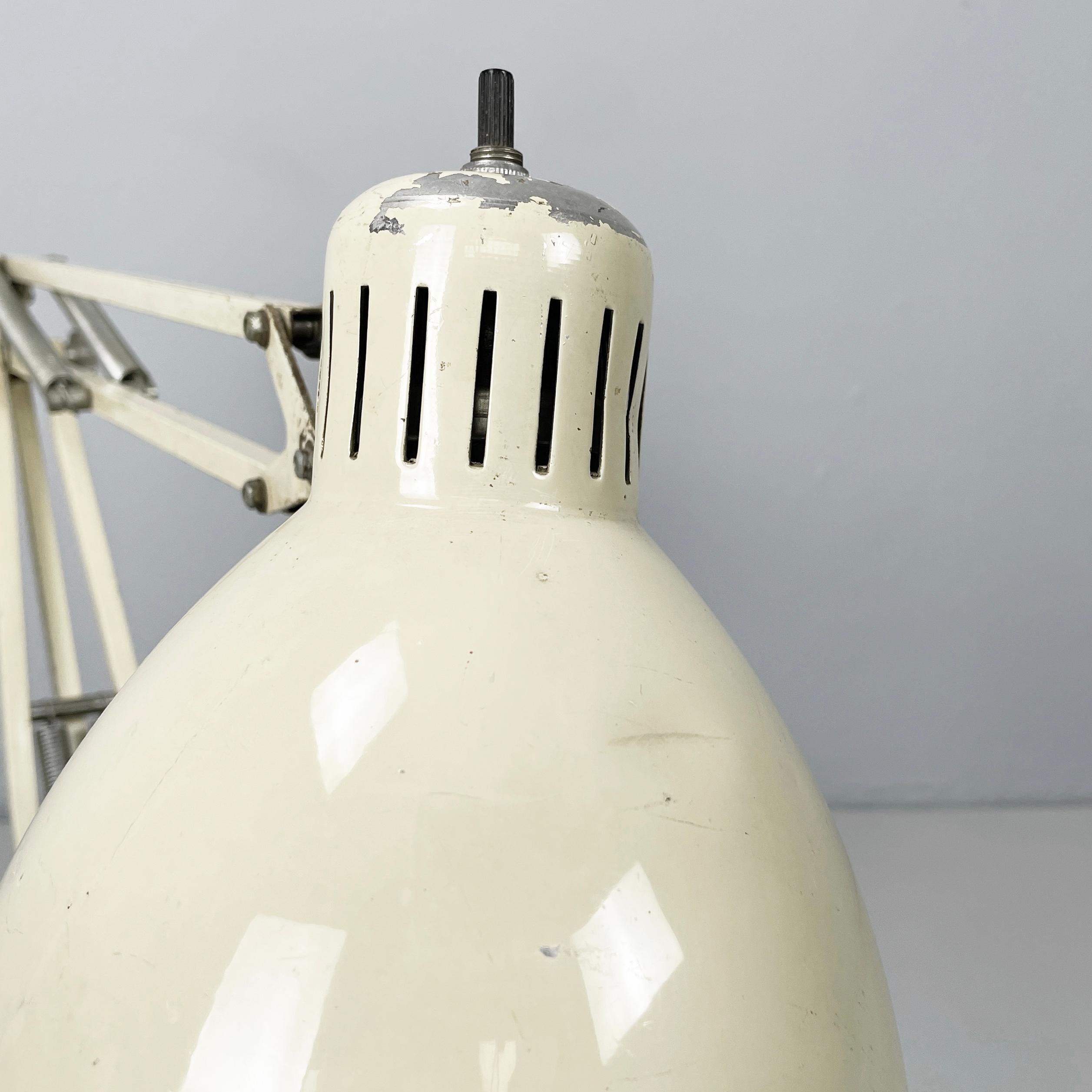 Italian mid-century Adjustable table lamp Naska Loris by Jac Jacobsen Luxo 1950s in vendita 2