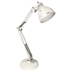 Italian mid-century Adjustable table lamp Naska Loris by Jac Jacobsen Luxo 1950s
