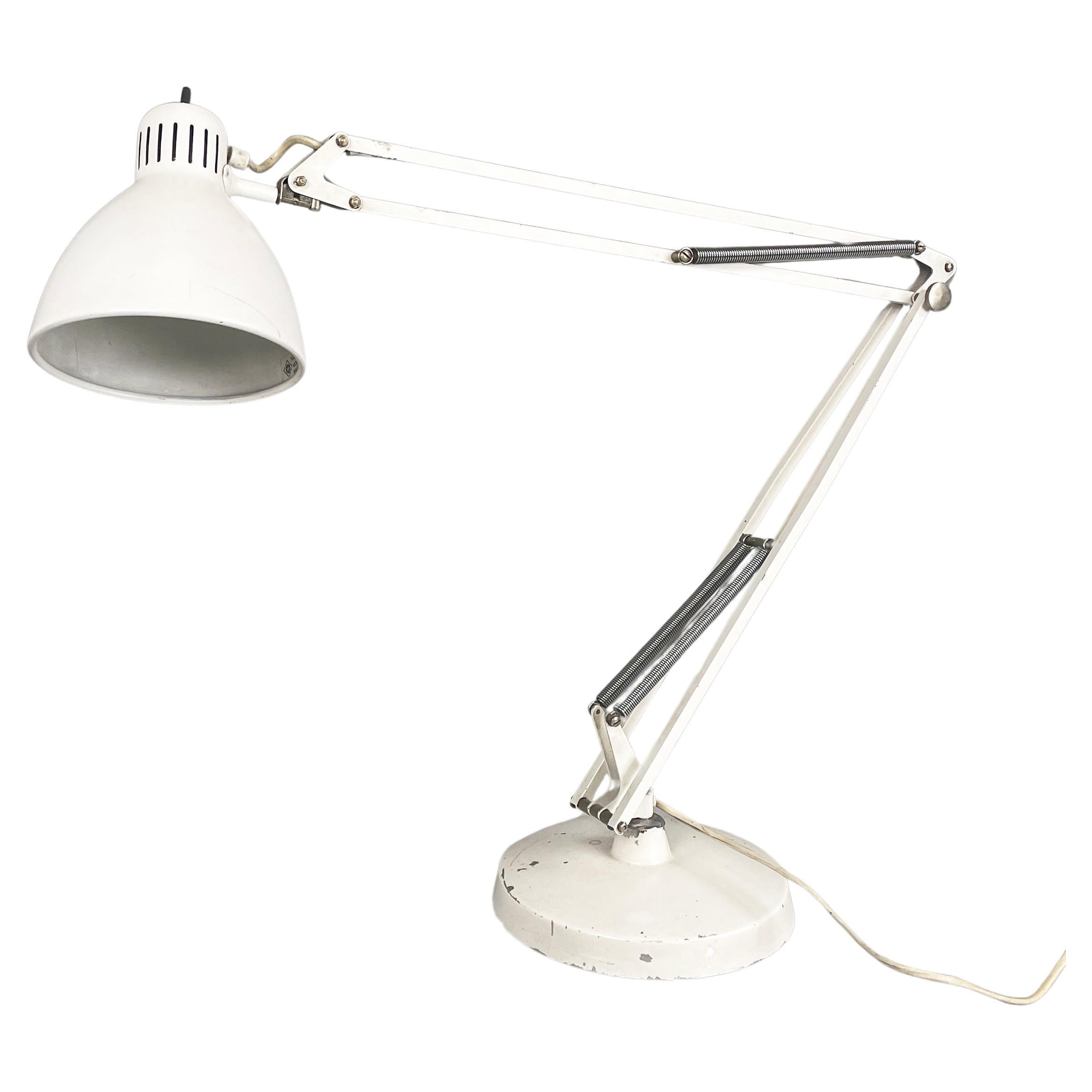 Italian mid-century Adjustable table lamp Naska Loris by Jac Jacobsen Luxo 1950s For Sale