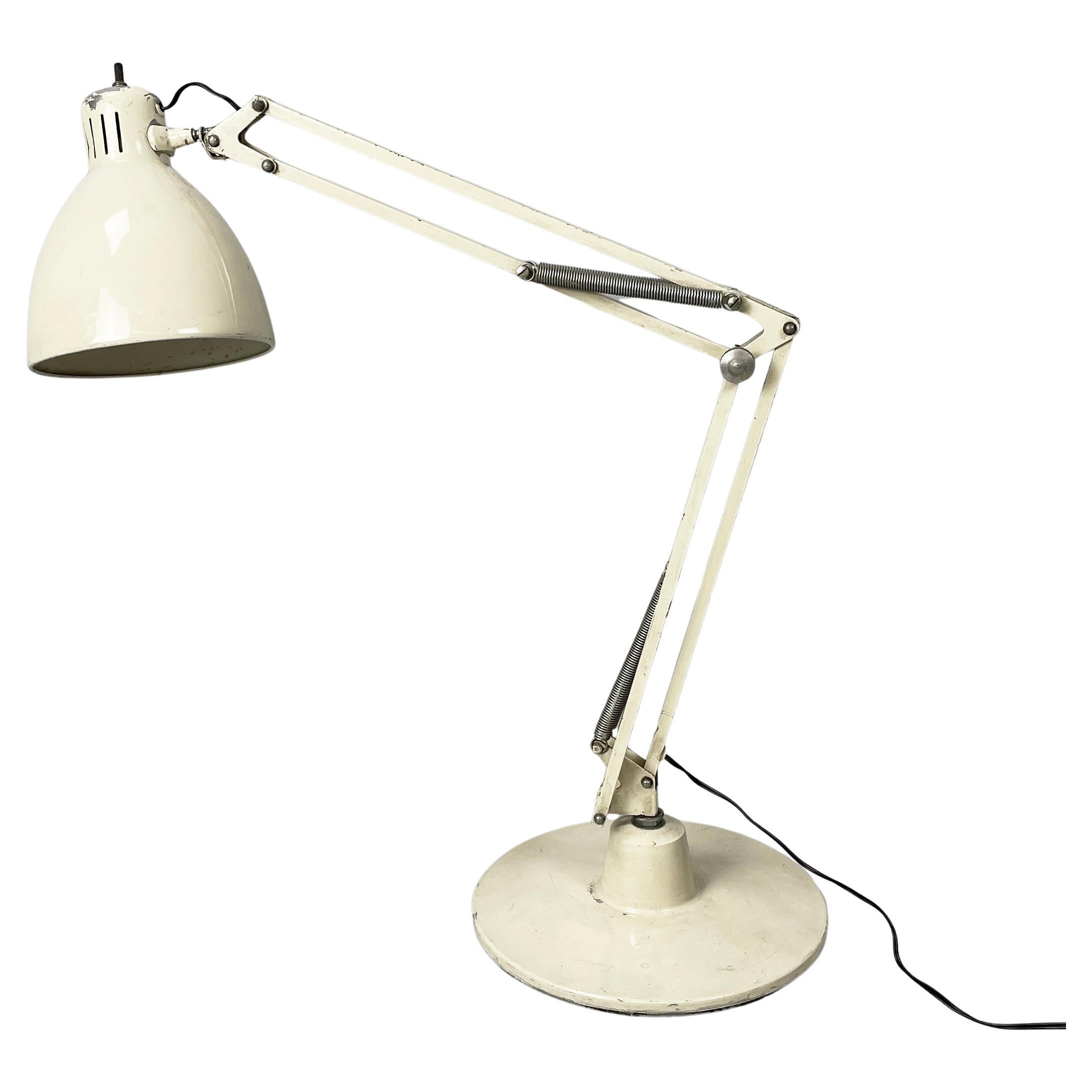 Italian mid-century Adjustable table lamp Naska Loris by Jac Jacobsen Luxo 1950s
