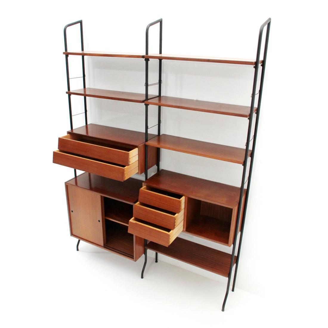 Mid-20th Century Italian Midcentury Aedes Wall Unit by Amma, 1950s