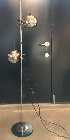 Italian Midcentury Alta Lite Adjustable Floor Lamp, 1970s