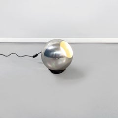 Italian Mid-Century Aluminum Table Lamp 586 by Gino Sarfatti for Arteluce, 1960s